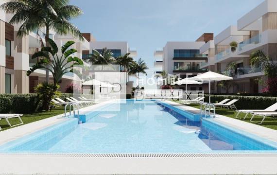 Nieuwbouw vlakbij het strand en turn-key: Appartementen te koop in San Pedro del Pinatar luxe en modern design!