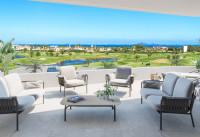 Neubau Immobilien - Penthouses - Los Alcazares - La Serena Golf