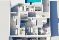 Nouveau bâtiment - Penthouses - Torrevieja
