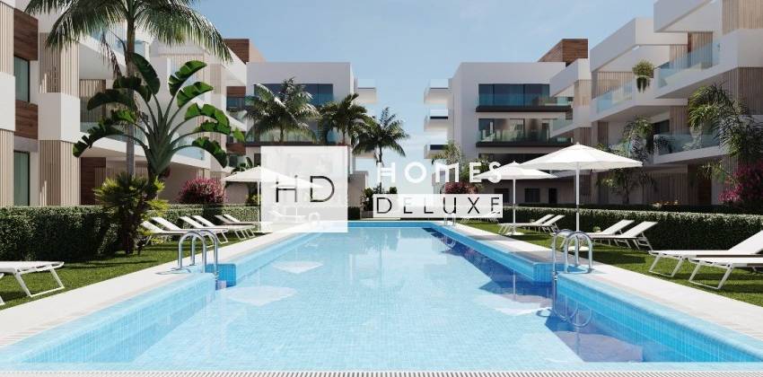 Nieuwbouw vlakbij het strand en turn-key: Appartementen te koop in San Pedro del Pinatar luxe en modern design!
