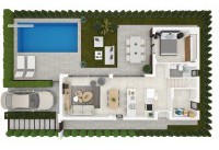 Nouveau bâtiment - Villas - Los Alcazares - Roda Golf