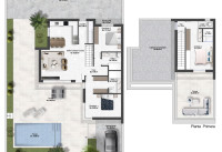 Nouveau bâtiment - Villas - Corvera - Altaona Golf