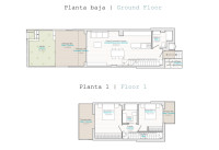 Neubau Immobilien - Reihenhäuser - El Verger